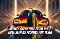 Musk's Departure from DOGE Role Seen as Positive for Tesla