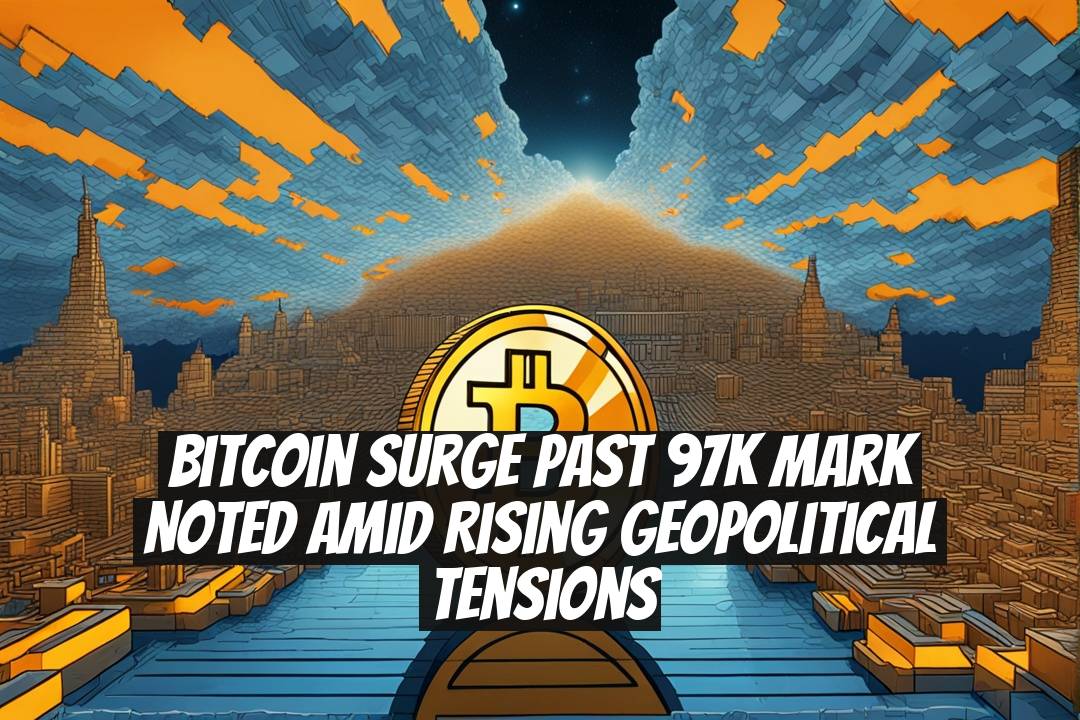 Bitcoin Surge Past 97K Mark Noted Amid Rising Geopolitical Tensions