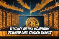 Bitcoin's Bullish Momentum Observed Amid Caution Signals