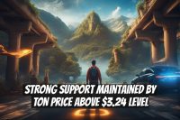 Strong Support Maintained by TON Price Above $3.24 Level