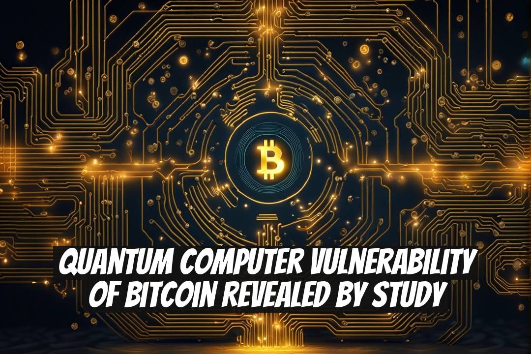 Quantum Computer Vulnerability of Bitcoin Revealed by Study