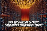 Over $300 Million in Crypto Liquidations Triggered by Tariffs