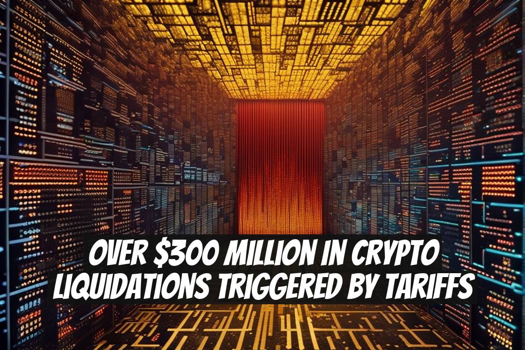 Over $300 Million in Crypto Liquidations Triggered by Tariffs