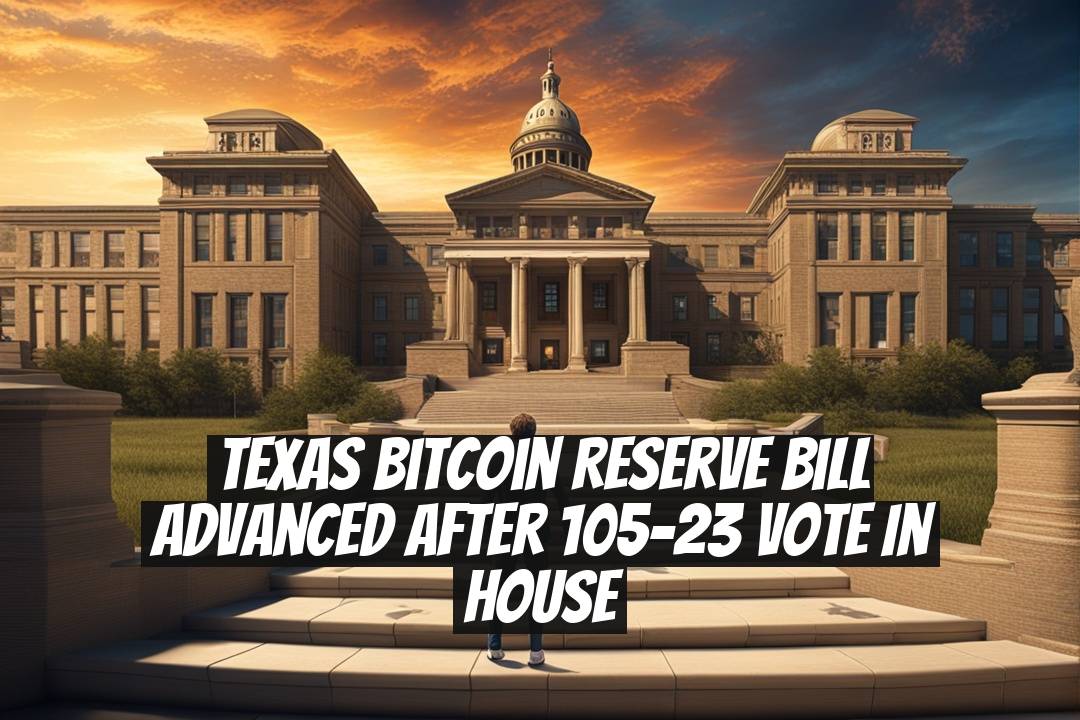 Texas Bitcoin Reserve Bill Advanced After 105-23 Vote in House