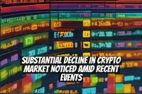 Substantial Decline in Crypto Market Noticed Amid Recent Events