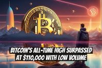 Bitcoin's All-Time High Surpassed at $110,000 with Low Volume