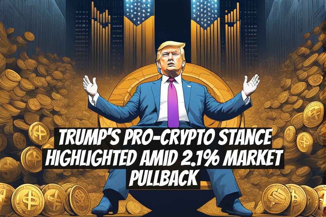 Trump's Pro-Crypto Stance Highlighted Amid 2.1% Market Pullback