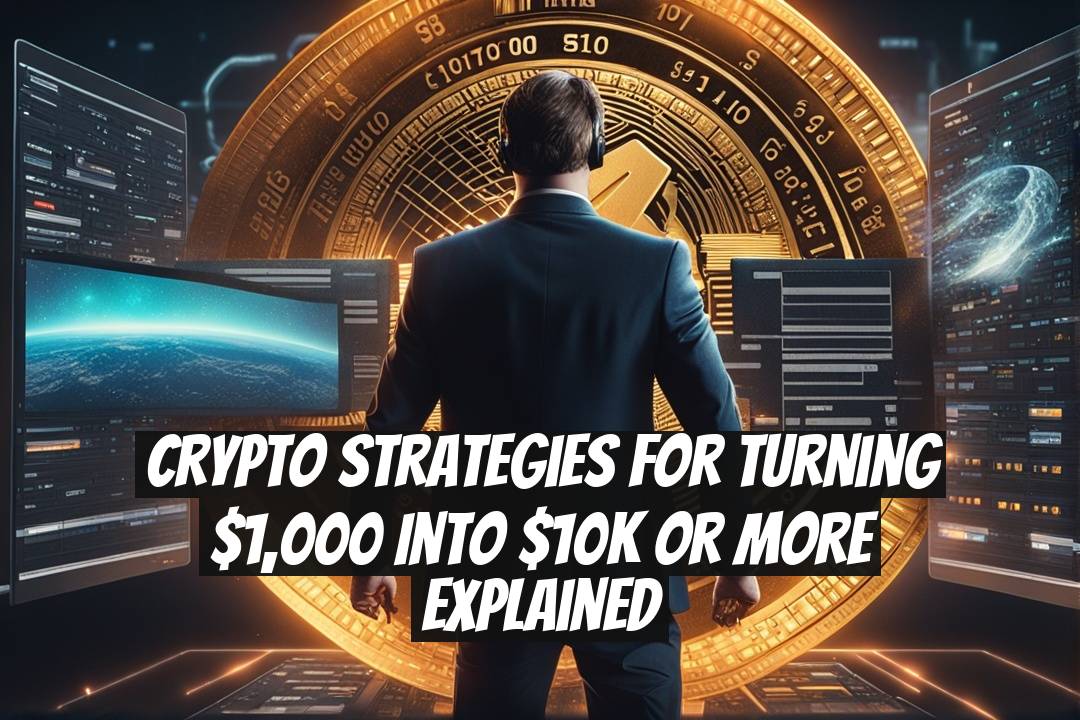 Crypto Strategies for Turning $1,000 into $10K or More Explained