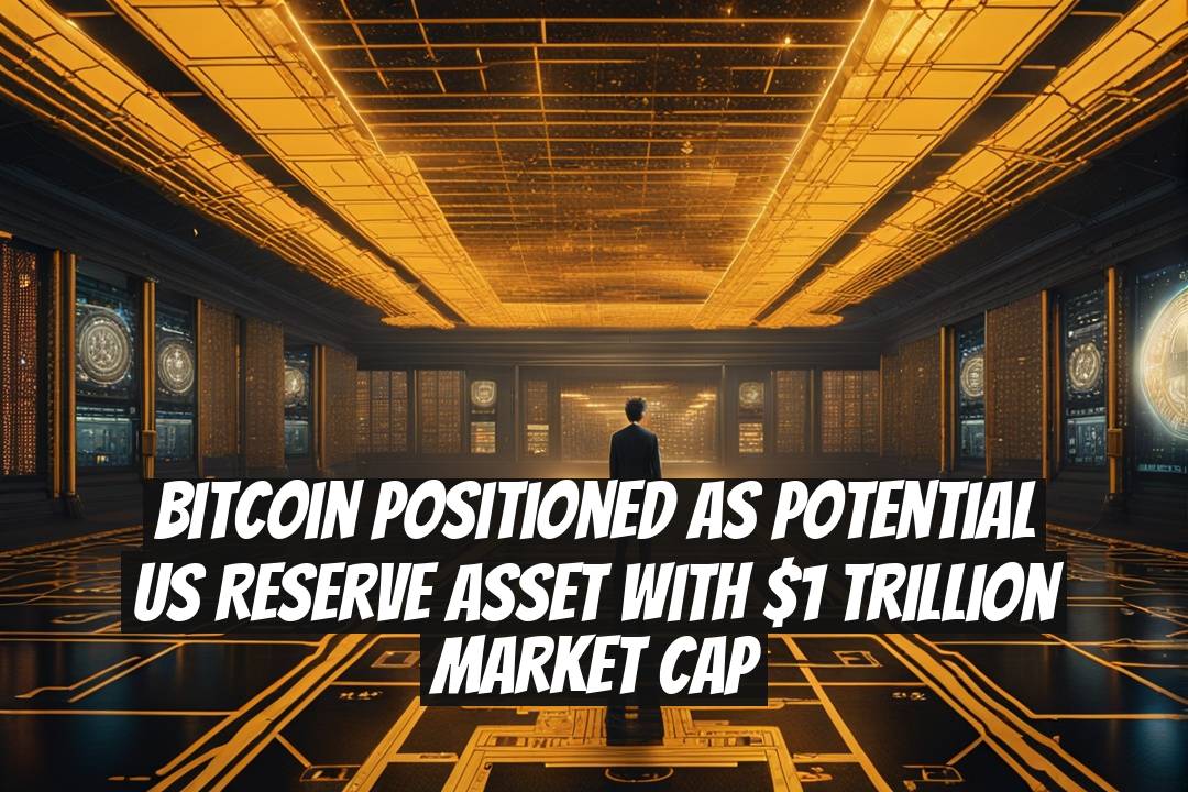 Bitcoin Positioned as Potential US Reserve Asset with $1 Trillion Market Cap