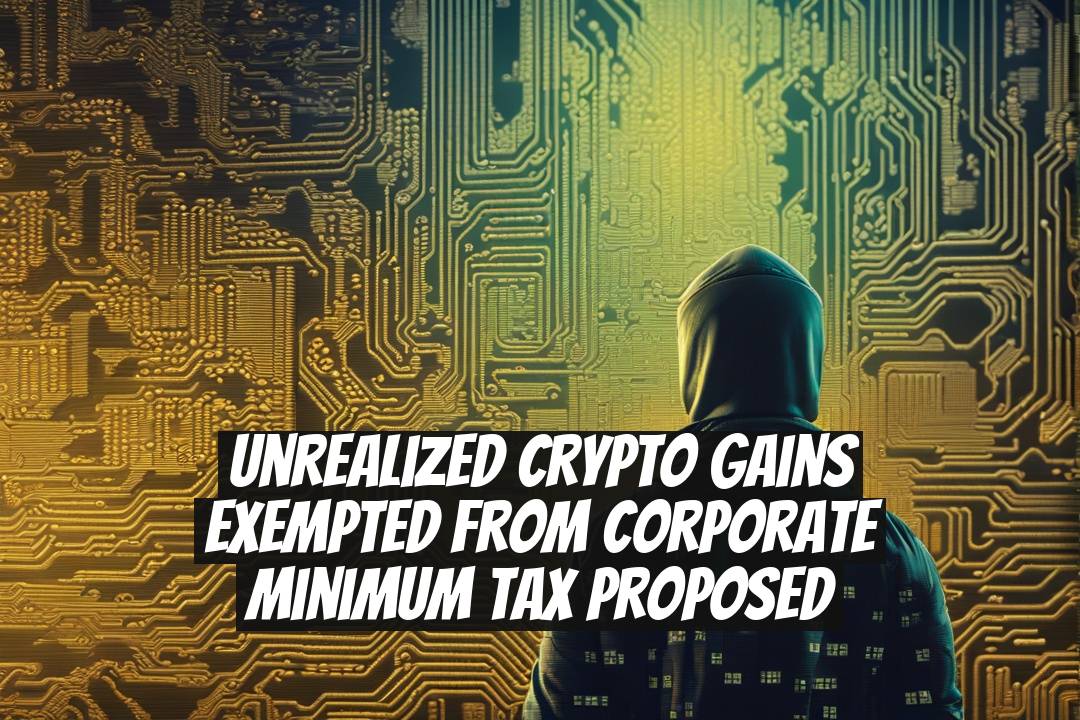 Unrealized Crypto Gains Exempted from Corporate Minimum Tax Proposed