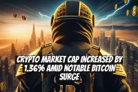 Crypto Market Cap Increased by 1.36% Amid Notable Bitcoin Surge