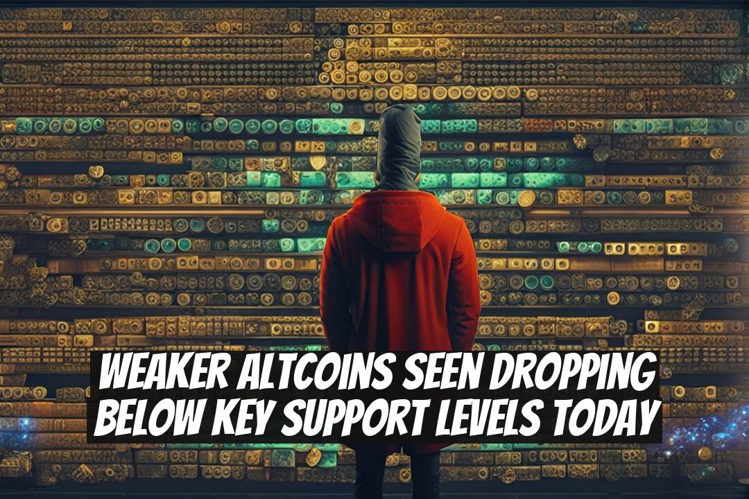 Weaker Altcoins Seen Dropping Below Key Support Levels Today