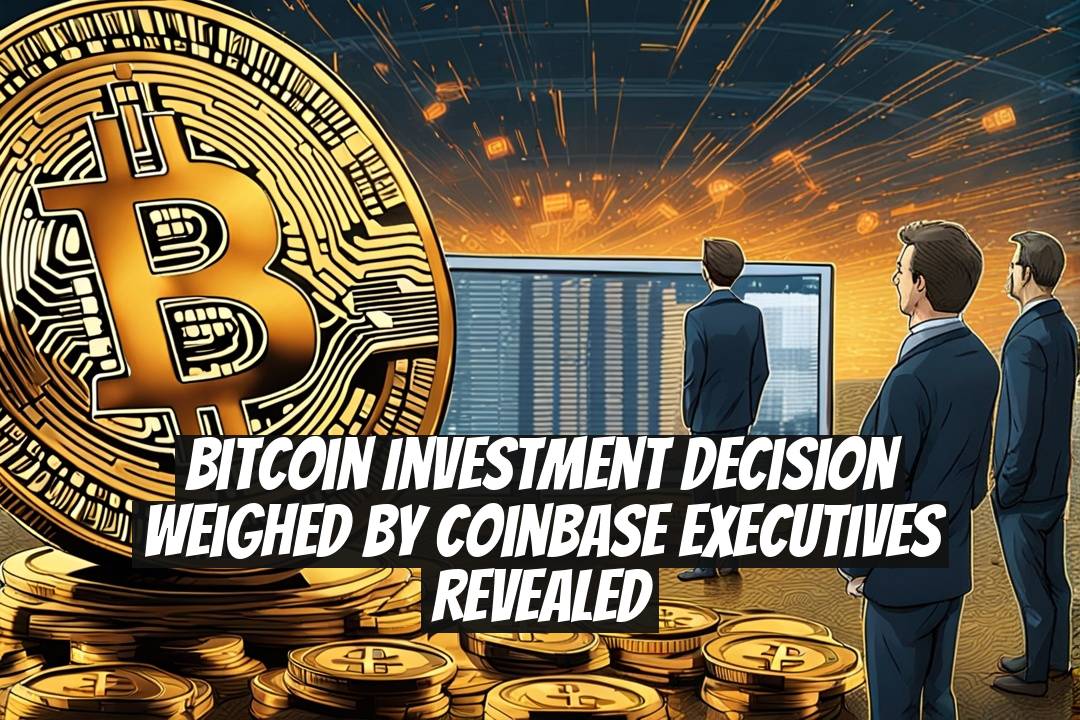 Bitcoin Investment Decision Weighed by Coinbase Executives Revealed