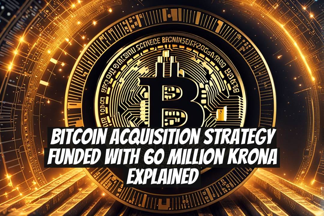Bitcoin Acquisition Strategy Funded with 60 Million Krona Explained