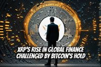 XRP's Rise in Global Finance Challenged by Bitcoin's Hold
