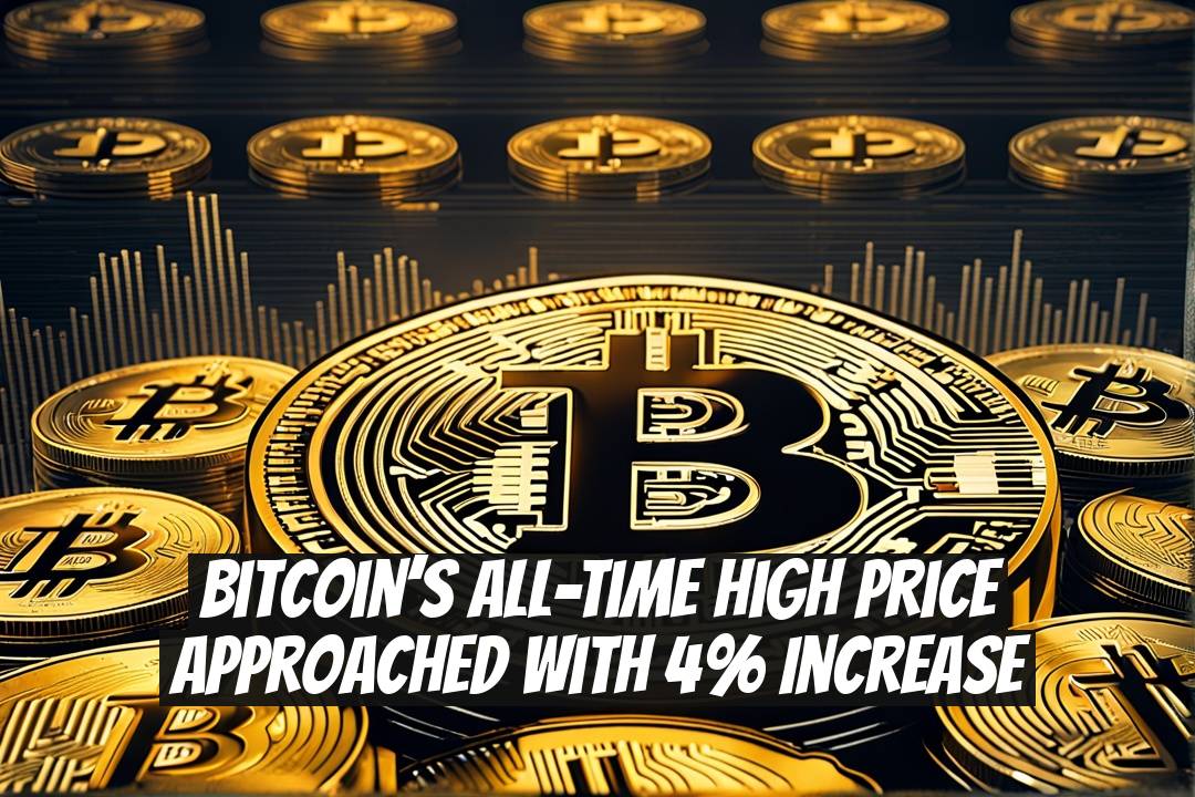 Bitcoin’s All-Time High Price Approached with 4% Increase