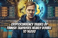 Cryptocurrency Trades by Finnish Taxpayers Nearly Double to 16000