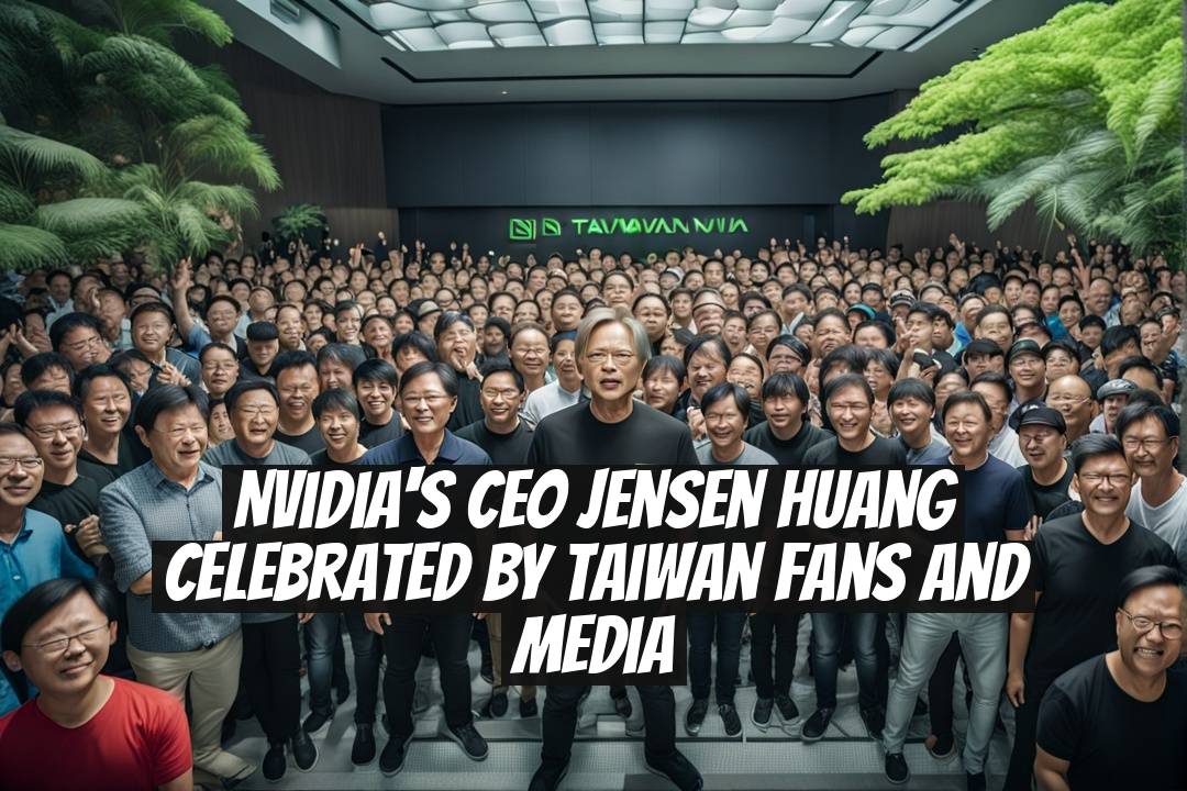 Nvidia's CEO Jensen Huang Celebrated by Taiwan Fans and Media