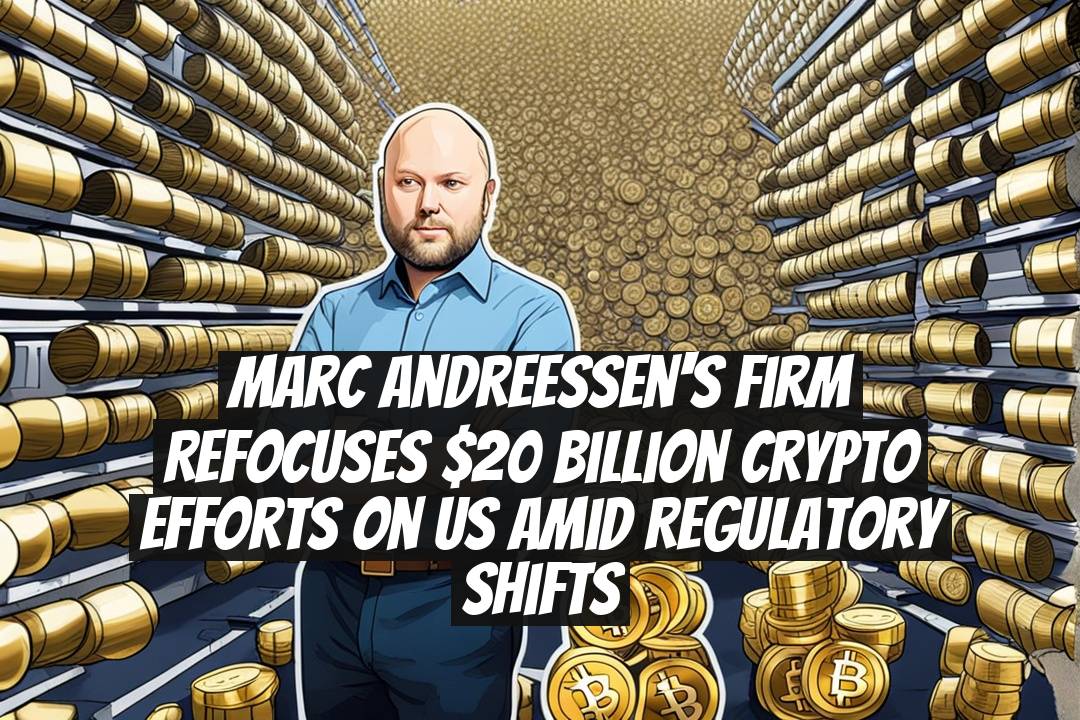 Marc Andreessen's Firm Refocuses $20 Billion Crypto Efforts on US Amid Regulatory Shifts