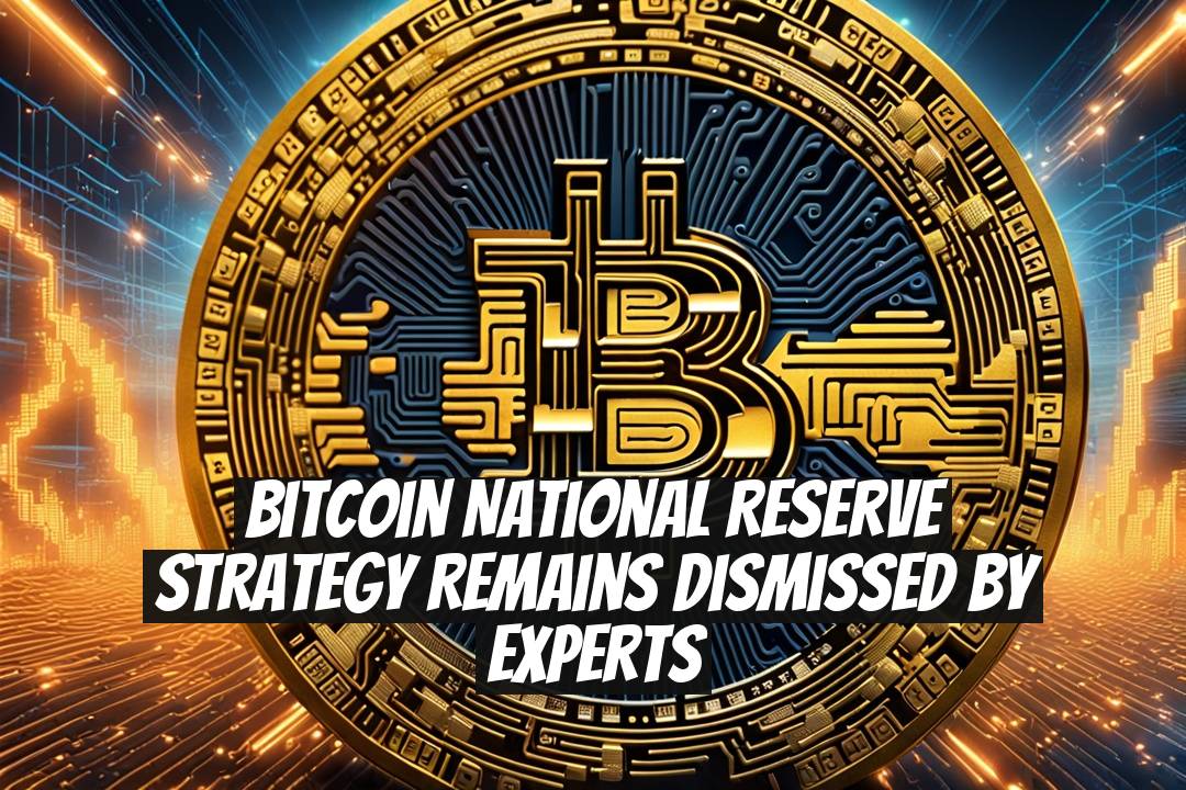 Bitcoin National Reserve Strategy Remains Dismissed by Experts