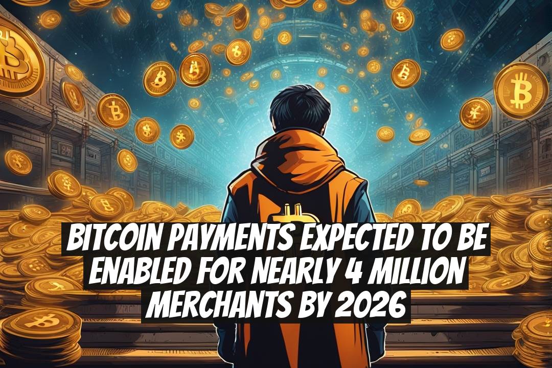 Bitcoin Payments Expected To Be Enabled For Nearly 4 Million Merchants By 2026
