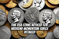 Five USA Coins Noticed for Weekend Momentum Surge Detailed