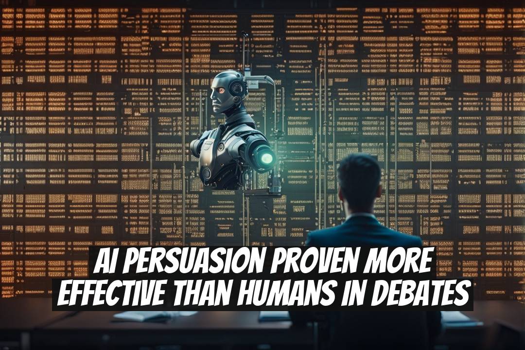 AI Persuasion Proven More Effective Than Humans in Debates