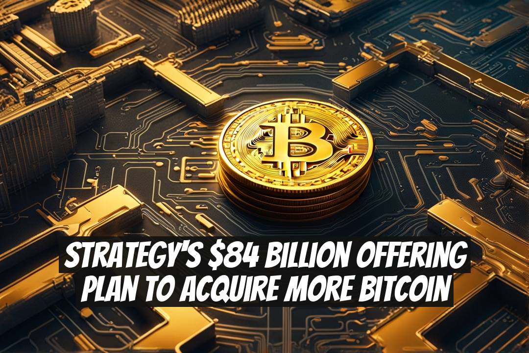 Strategy's $84 Billion Offering Plan to Acquire More Bitcoin