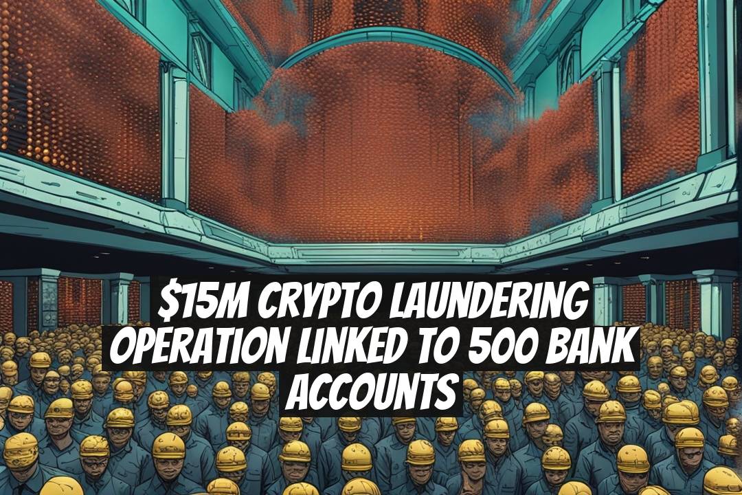 $15M Crypto Laundering Operation Linked to 500 Bank Accounts