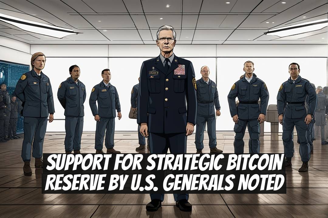 Support for Strategic Bitcoin Reserve by U.S. Generals Noted