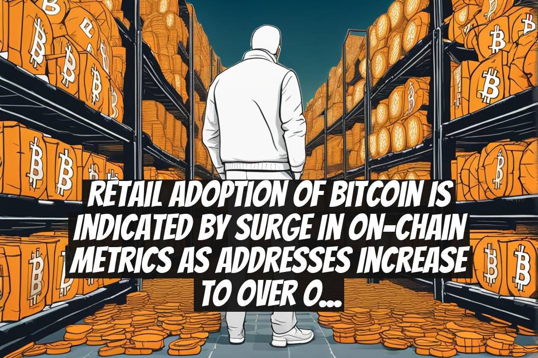 Retail Adoption of Bitcoin Is Indicated by Surge in On-Chain Metrics as Addresses Increase to Over One Million