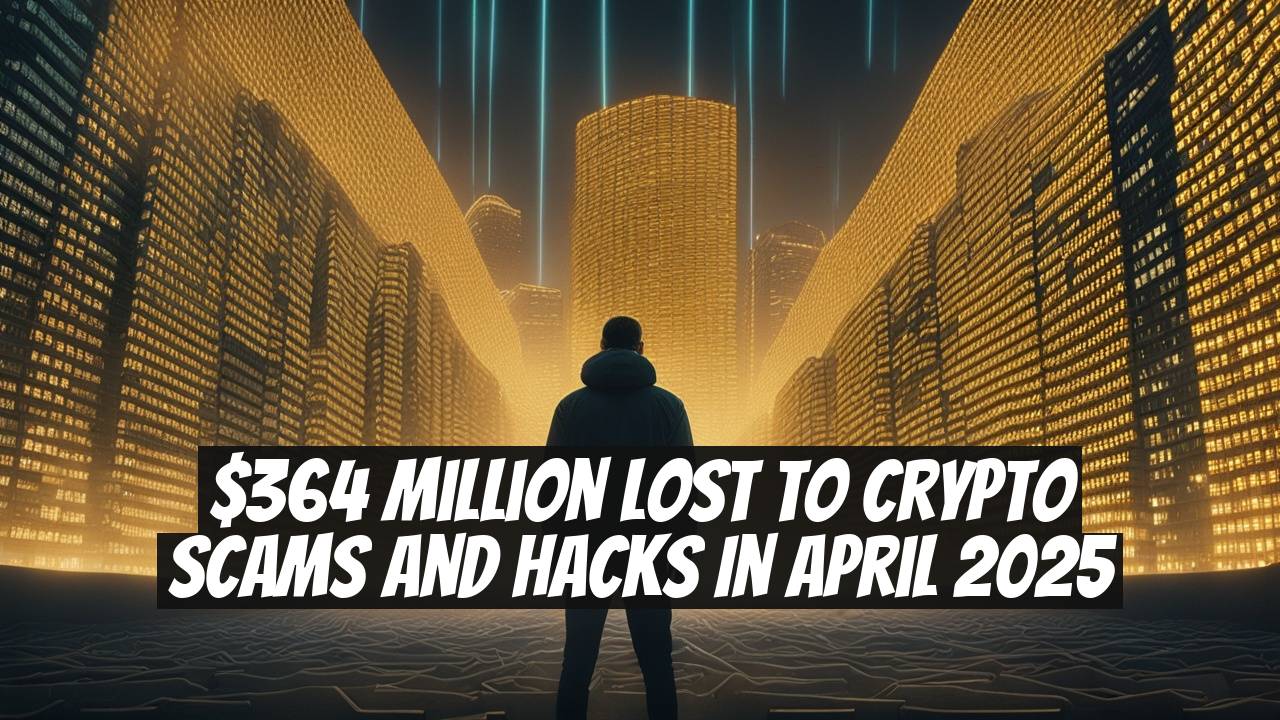 $364 Million Lost to Crypto Scams and Hacks in April 2025
