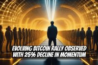 Evolving Bitcoin Rally Observed with 25% Decline in Momentum