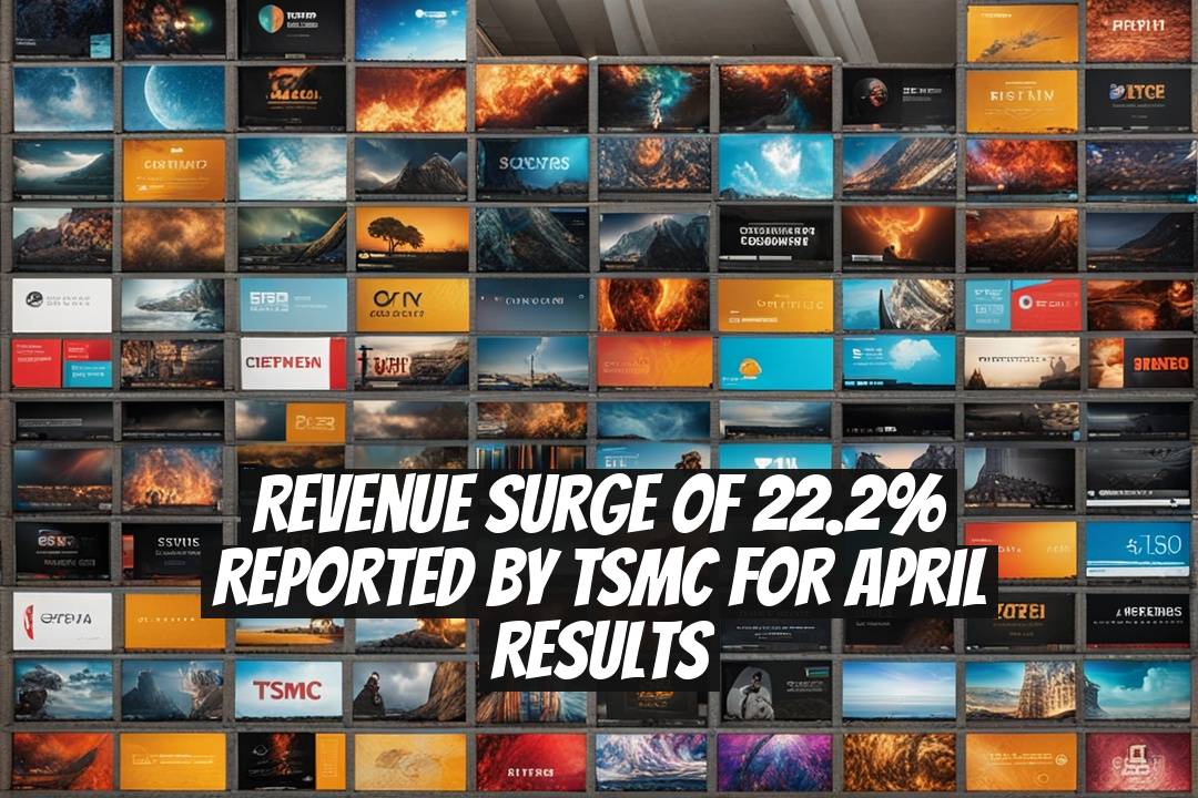 Revenue Surge of 22.2% Reported by TSMC for April Results