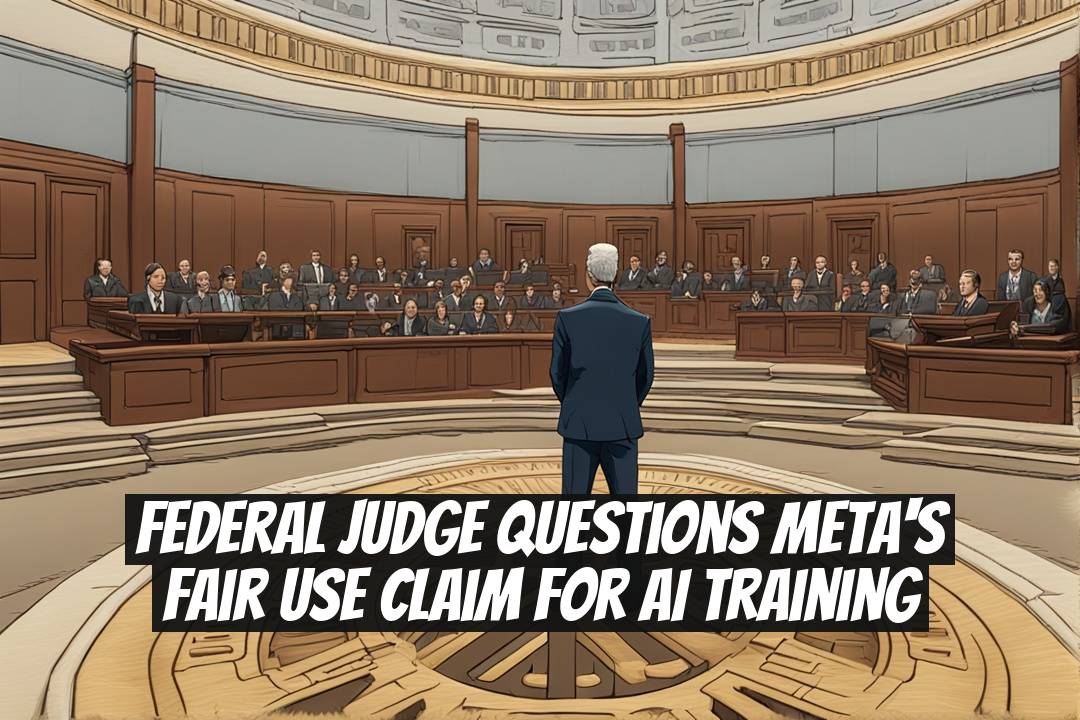 Federal Judge Questions Meta's Fair Use Claim for AI Training