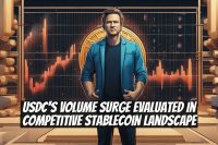 USDC's Volume Surge Evaluated in Competitive Stablecoin Landscape