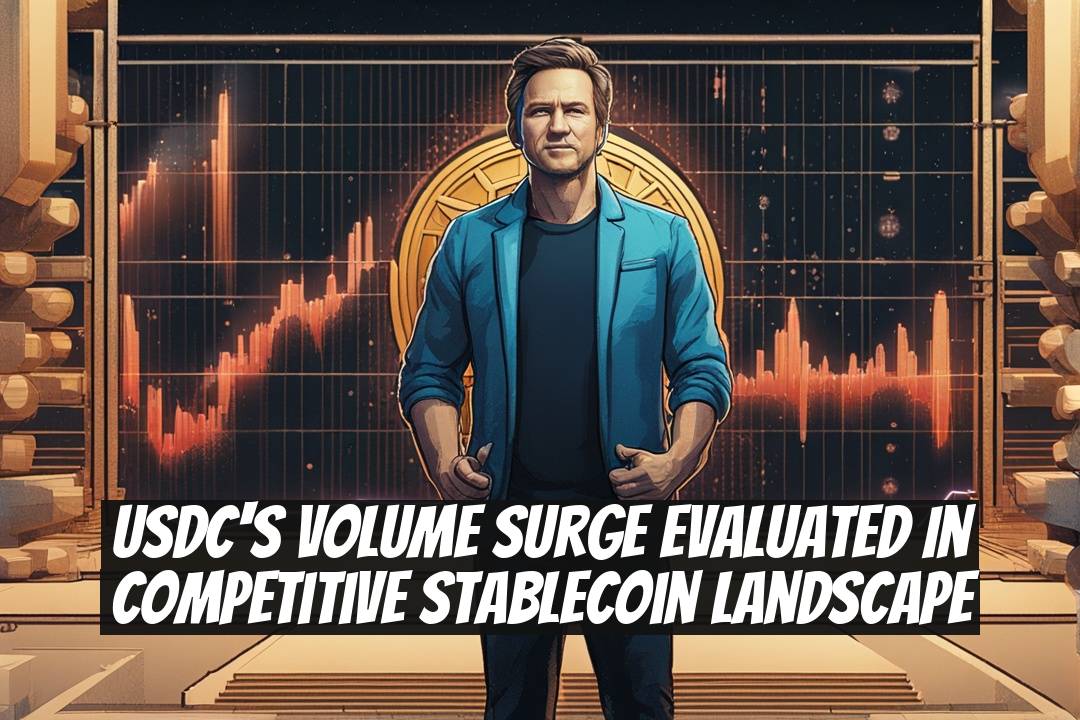 USDC's Volume Surge Evaluated in Competitive Stablecoin Landscape