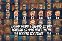 Trump Media Funding 3B Bid Toward Crypto Investment Pooled Together
