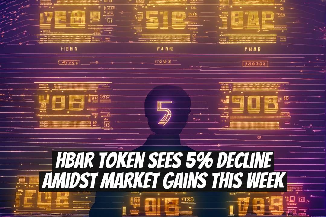 HBAR Token Sees 5% Decline Amidst Market Gains This Week