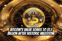 Bitcoin's Value Soars to $1.1 Billion After Historic Milestone