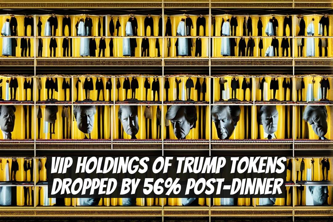 VIP Holdings of TRUMP Tokens Dropped by 56% Post-Dinner