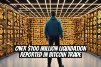 Over $100 Million Liquidation Reported in Bitcoin Trade