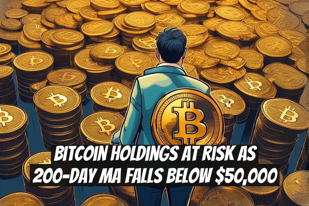 Bitcoin Holdings at Risk as 200-Day MA Falls Below $50,000