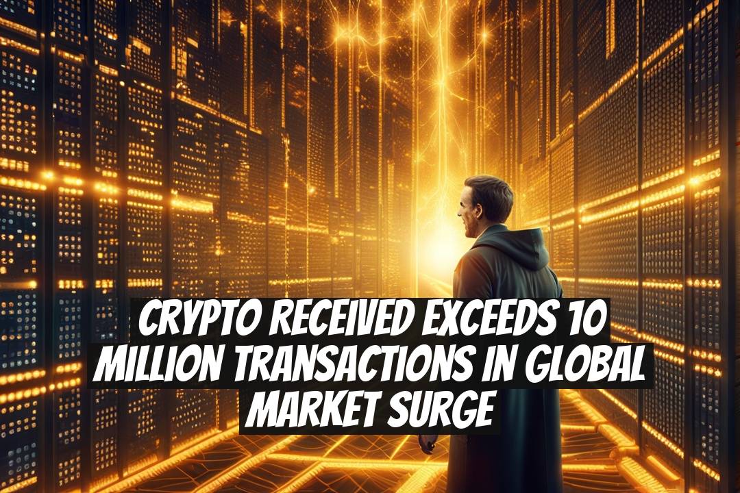 Crypto Received Exceeds 10 Million Transactions in Global Market Surge