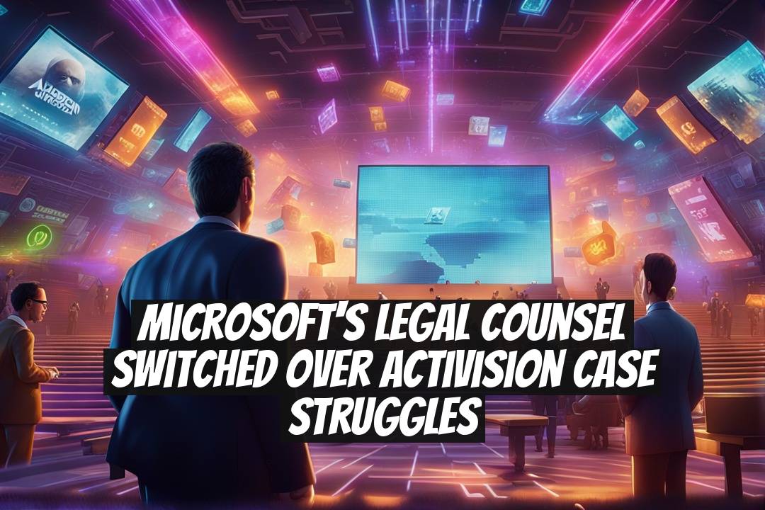 Microsoft's Legal Counsel Switched Over Activision Case Struggles