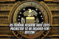 US Federal Reserve Rate Cuts Projected to Be Delayed for Bitcoin