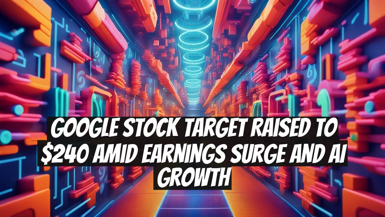 Google Stock Target Raised to $240 Amid Earnings Surge and AI Growth
