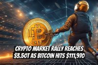 Crypto Market Rally Reaches $3.50T as Bitcoin Hits $111,970