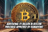 Additional ¥1 Billion in Bitcoin Purchase Approved by Remixpoint