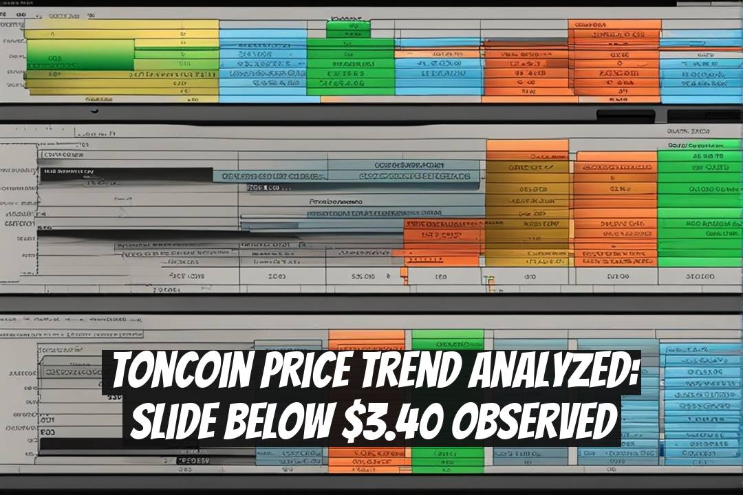 Toncoin Price Trend Analyzed: Slide Below $3.40 Observed